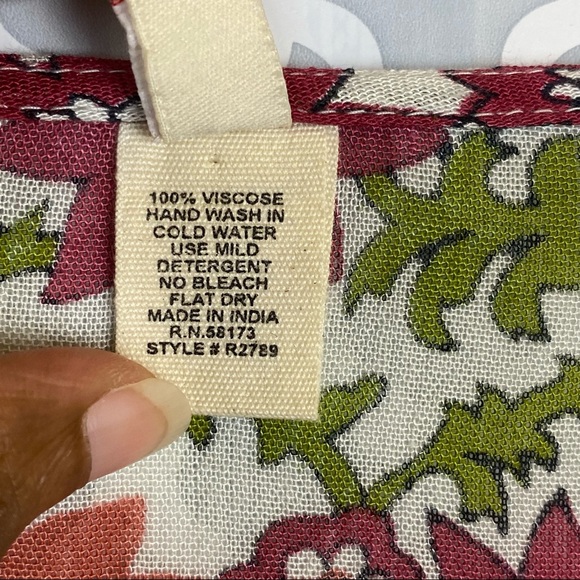 EUC RAGA Floral Boho Open Front Tie Waist Kimono - Picture 7 of 7